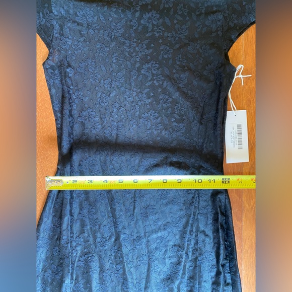 Reformation Declan dress size xs BNWT black lace - Picture 11 of 16